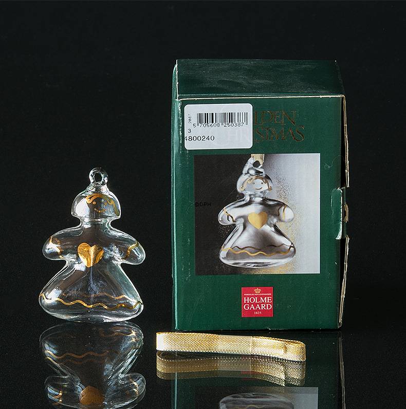 Jahreskristalschmuck 2004 Lebkuchenfrau Holmegaard