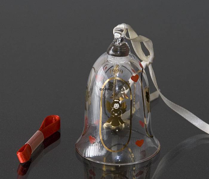 Jährliche Kristallglocke 1999. Holmegaard Christmas