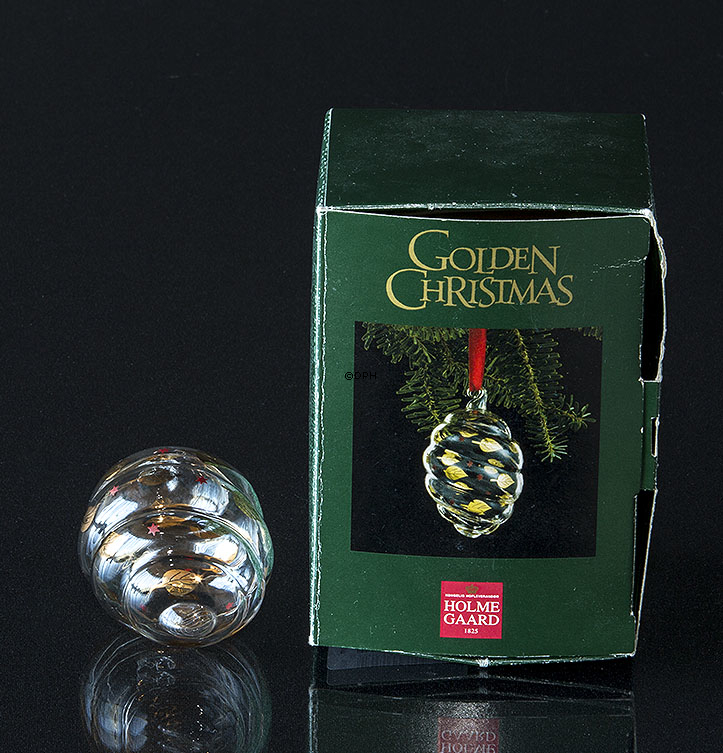 Jahreskristallzapfen 2005. Holmegaard Christmas