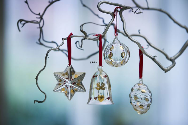 Jahreskristallzapfen 2005. Holmegaard Christmas