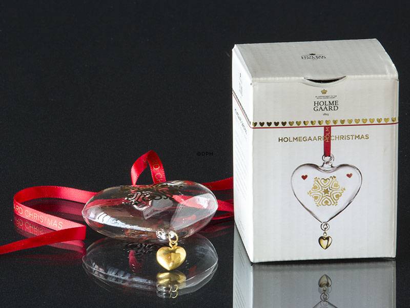 Jährliche Weihnachts Herz 2013. Holmegaard Christmas