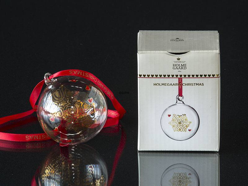Jährliche Weihnachts Kugeln 2013. Holmegaard Christmas