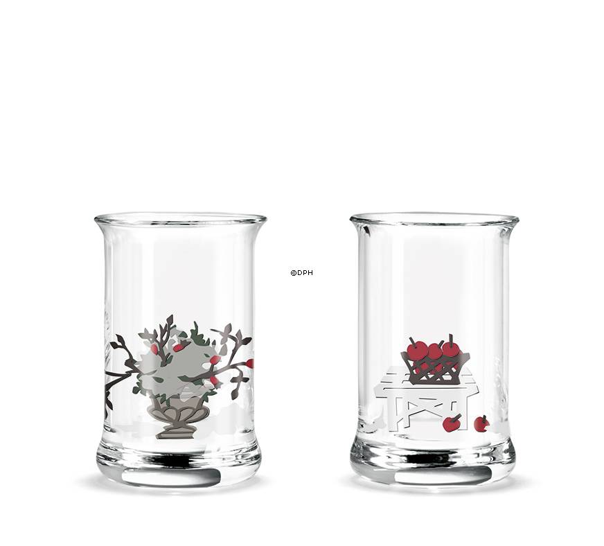 Dramgläser 2015 Holmegaard Weihnachten 2 Stück