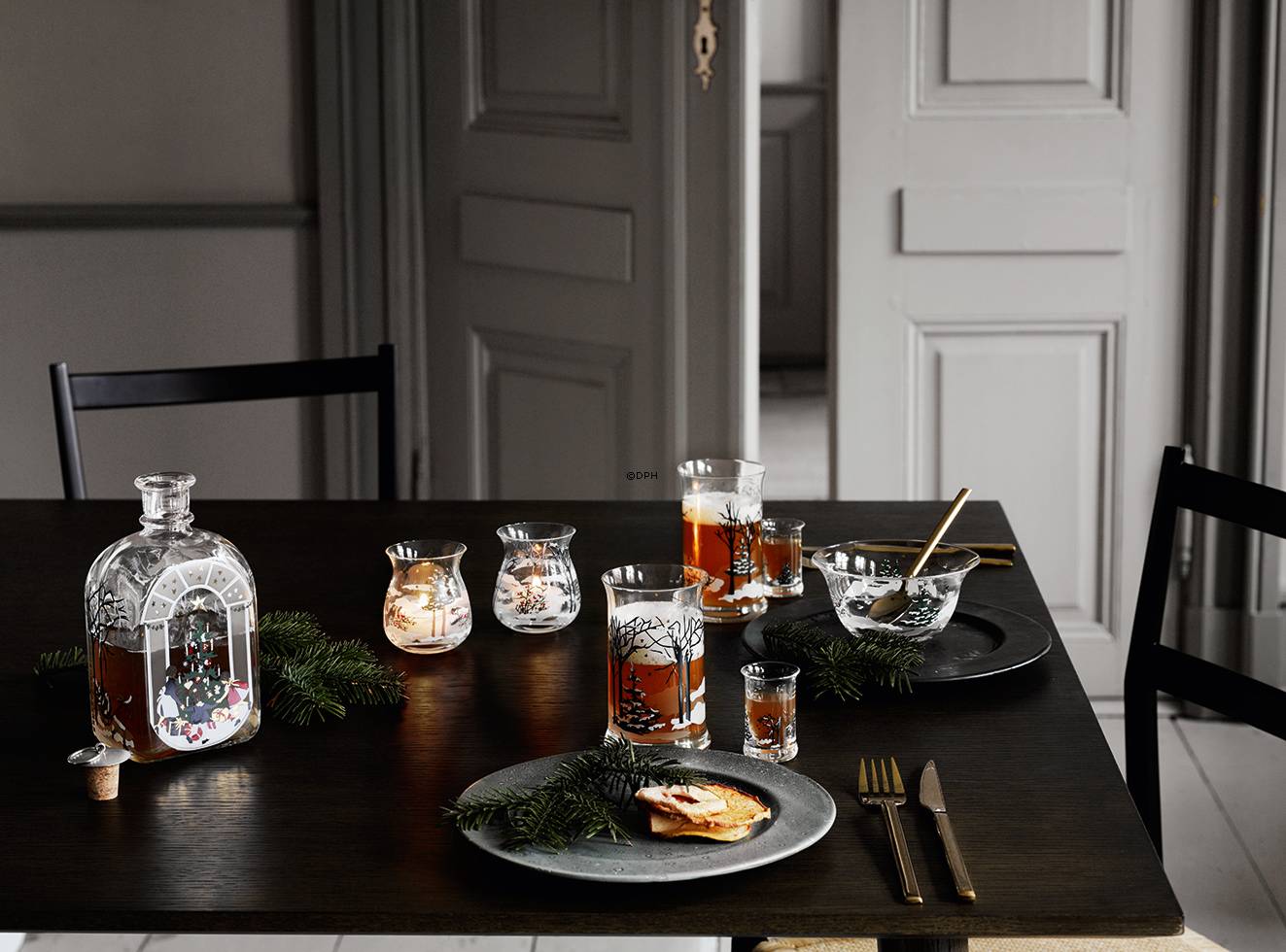 Wasserglas 2016, Holmegaard-Weihnachten