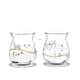 Teelichthalter 2017, 2 Stück Holmegaard Christmas