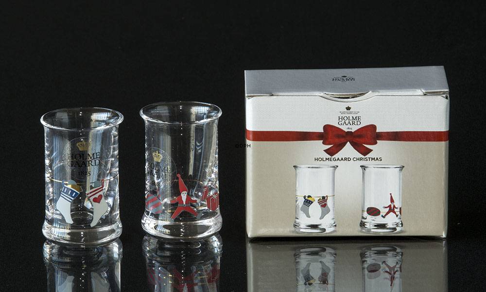 Dramglas 2020 Holmegaard Christmas 2 Stück