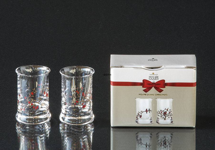 Dramglas 2021 Holmegaard Christmas 2 Stück