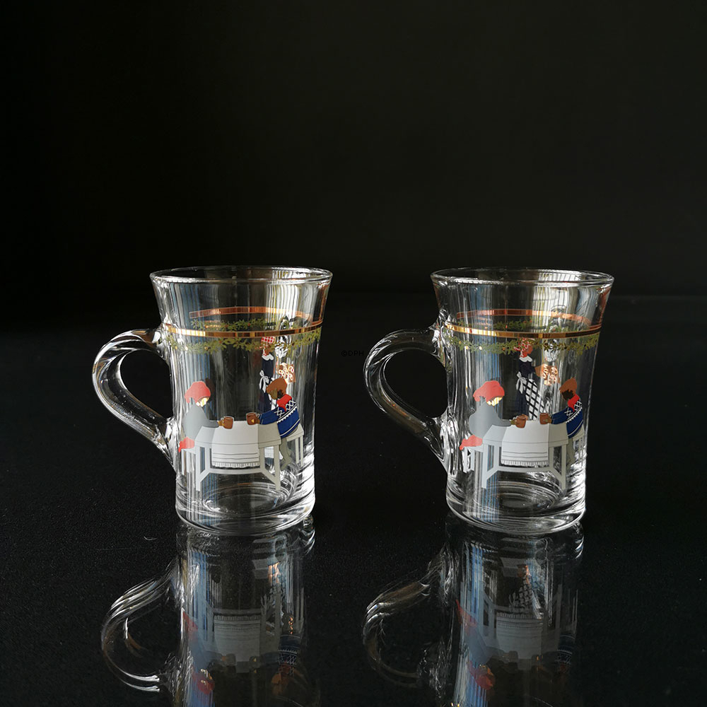 Hot Drink Gläser 2024, 2 Stück, Holmegaard Christmas