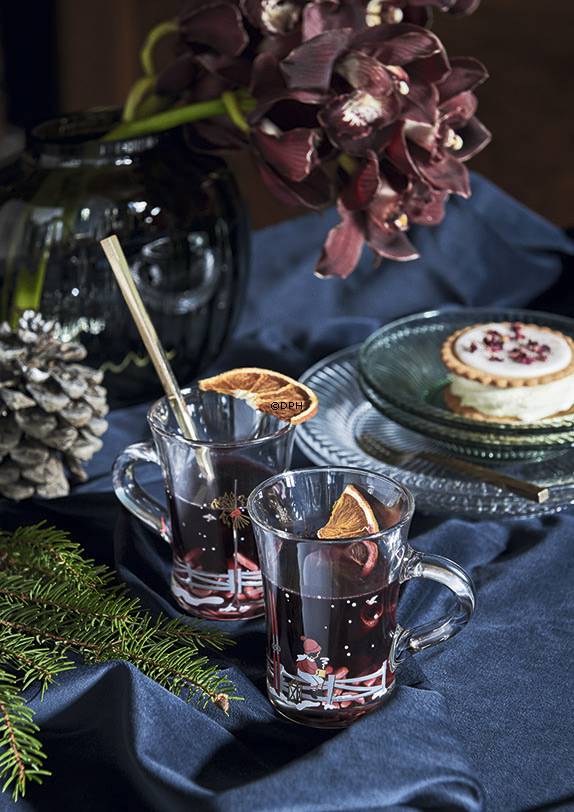 Dramglas 2019 Holmegaard Christmas 2 Stück