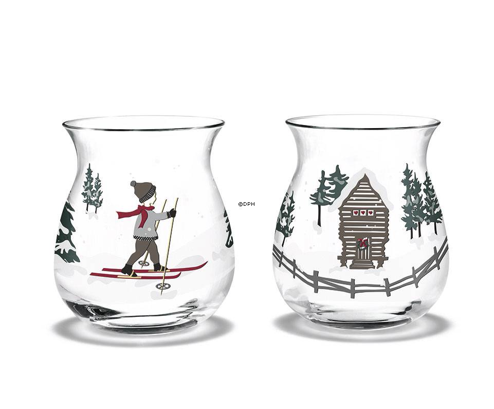 Teelichthalter 2019, 2 Stück Holmegaard Christmas