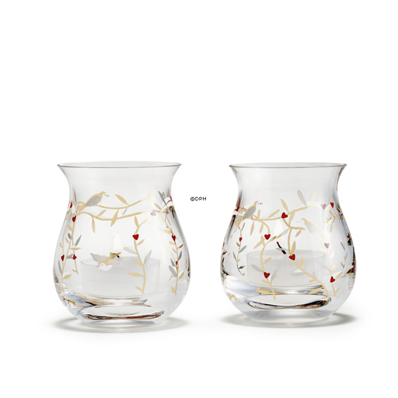 Laternen 2010, 2 Stück Holmegaard Christmas