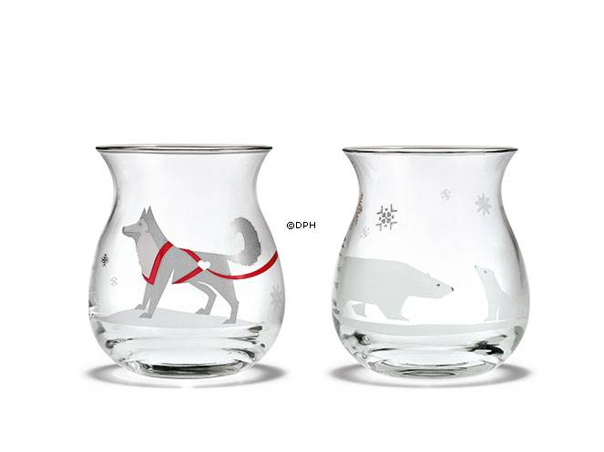 Lichtflasche 2013, 2er Set. Holmegaard Christmas