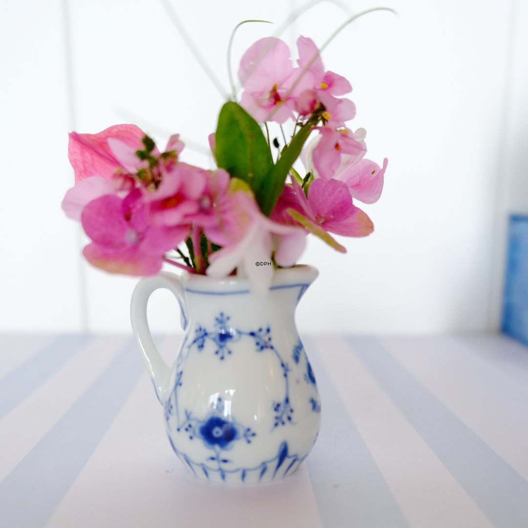 Blaugemalt Geschirr Hotelporzellan, Sahnekännchen, klein, Bing & Gröndahl Nr. 1038