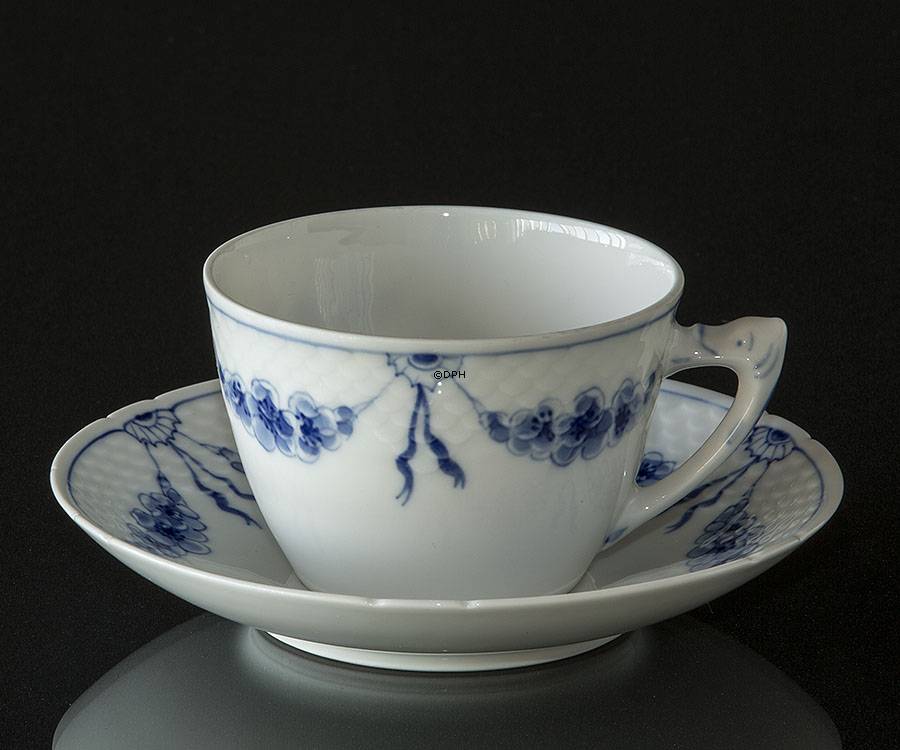 Empire Geschirr Schokoladetasse und Untertasse Nr. 103, Bing & Gröndahl