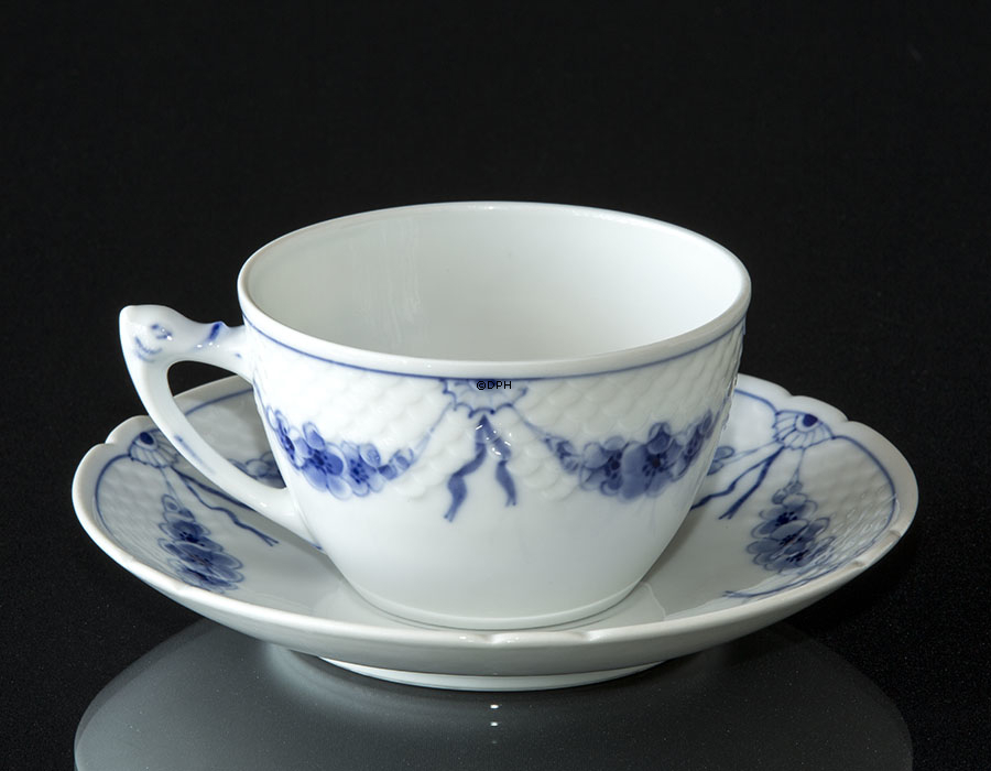 Empire Geschirr Morgentasse und Untertasse Nr. 104, Bing & Gröndahl