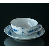 Empire Geschirr Teetasse und Untertasse Nr. 108, Bing & Gröndahl