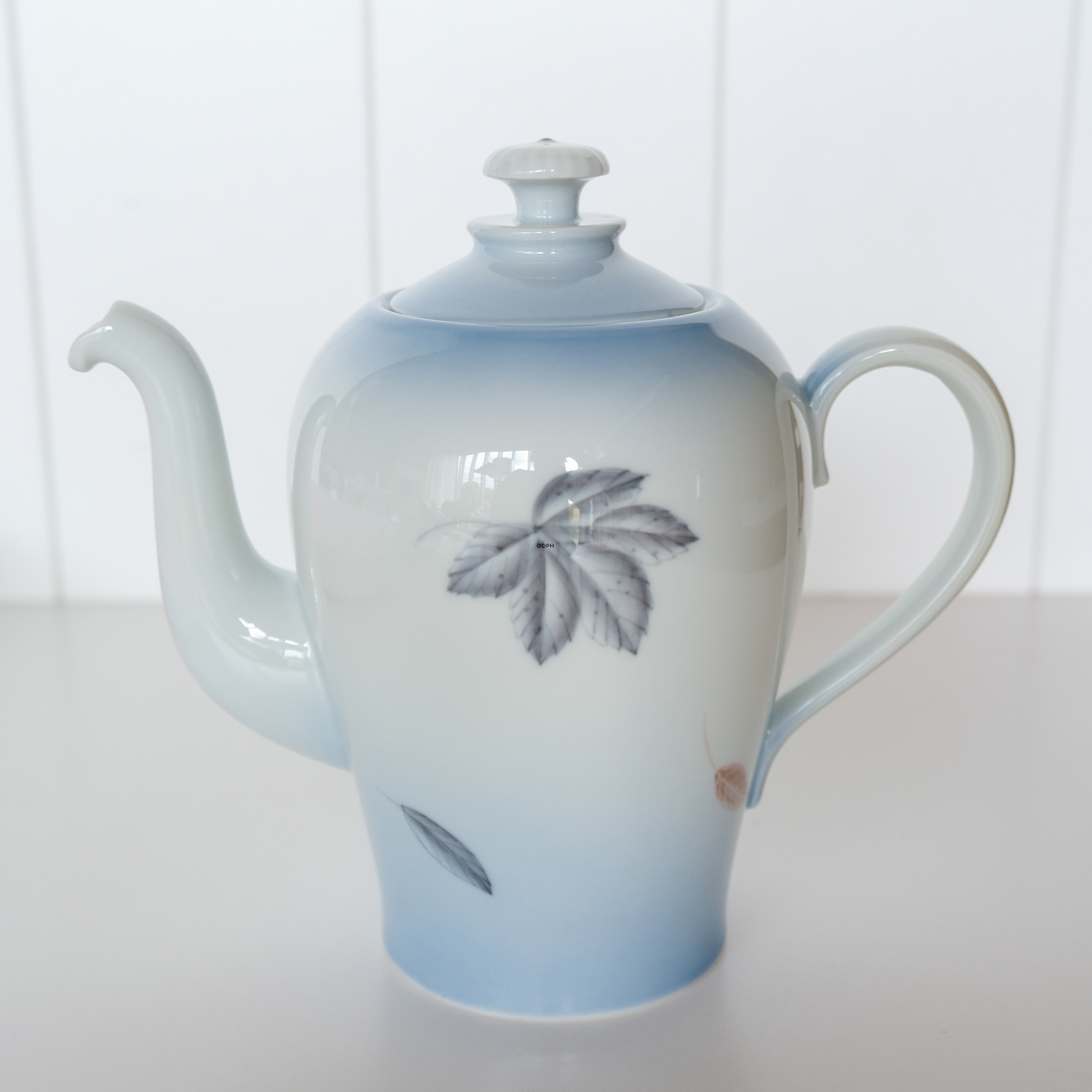 Blätter Kleine Kaffeekanne, Bing & Gröndahl Nr. 91B