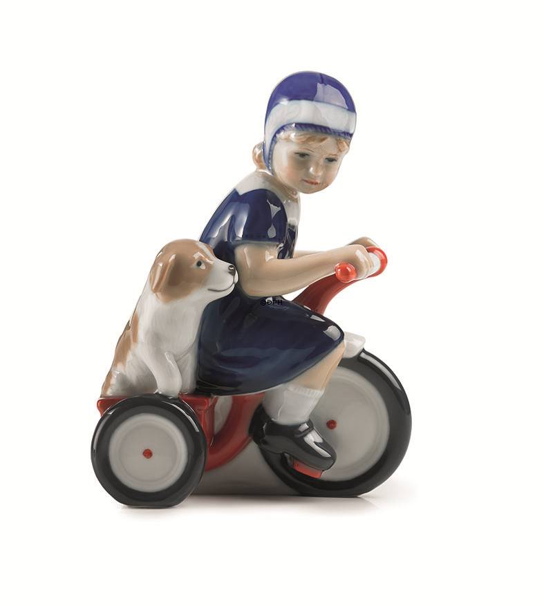 Elsa auf Dreirad, Royal Copenhagen Figur Nr. 005