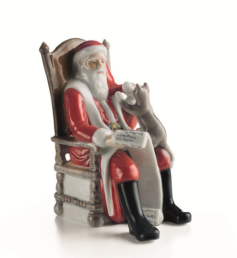 Weihnachtsmann, klein, Royal Copenhagen Weihnachtsfigur Nr. 042