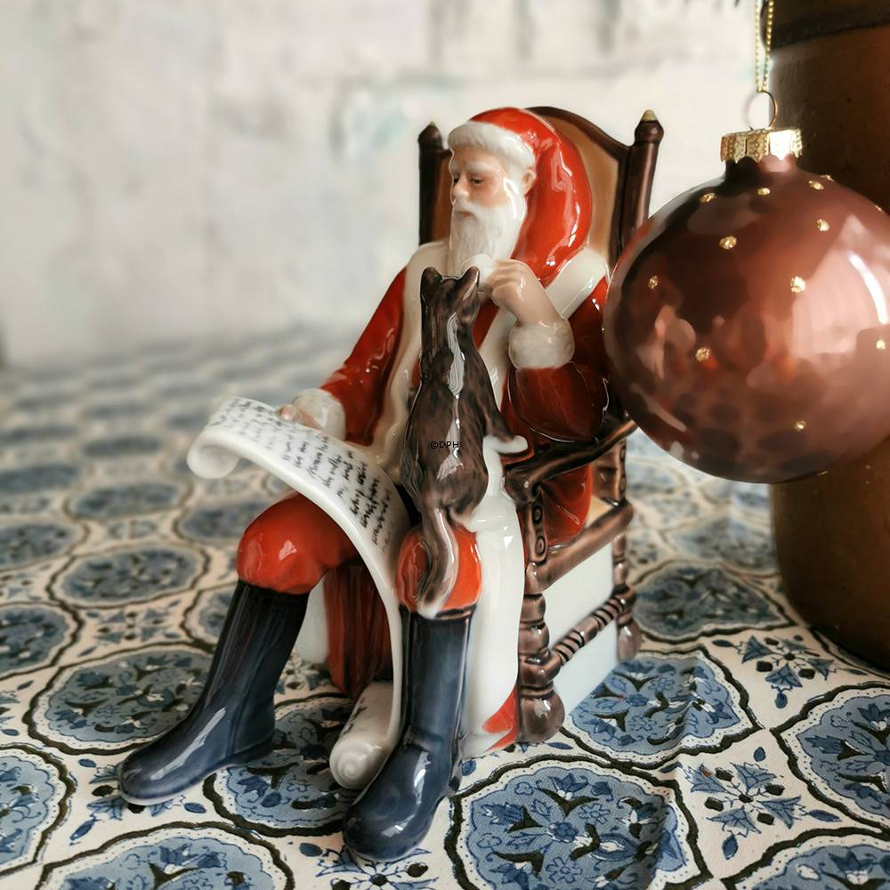 Weihnachtsmann, klein, Royal Copenhagen Weihnachtsfigur Nr. 042