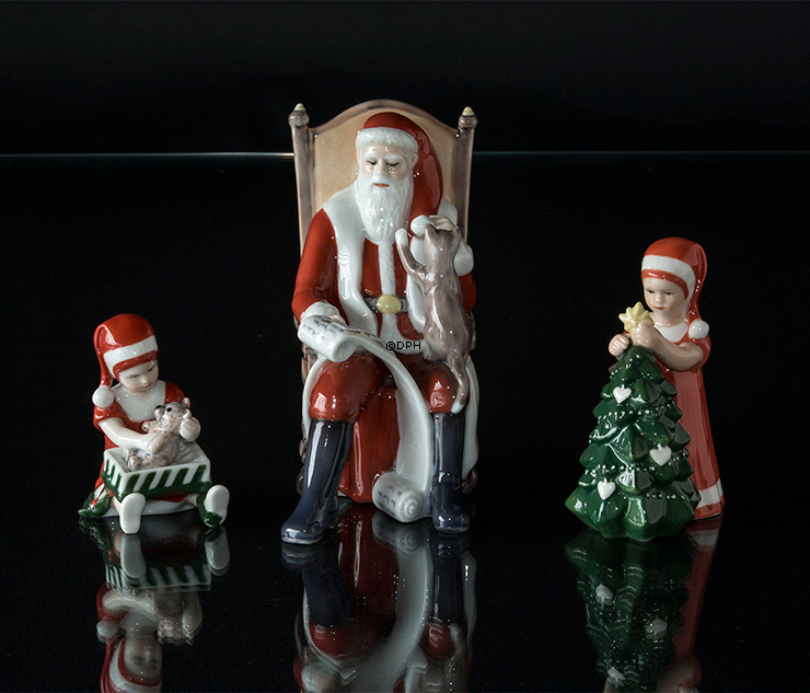 Weihnachtsmann, klein, Royal Copenhagen Weihnachtsfigur Nr. 042