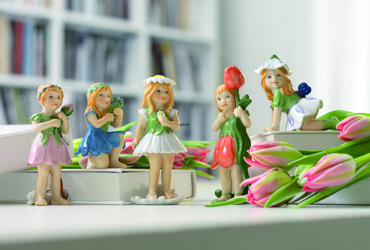 Gemma, Die Blumenfeen Royal Copenhagen Figur Nr. 251