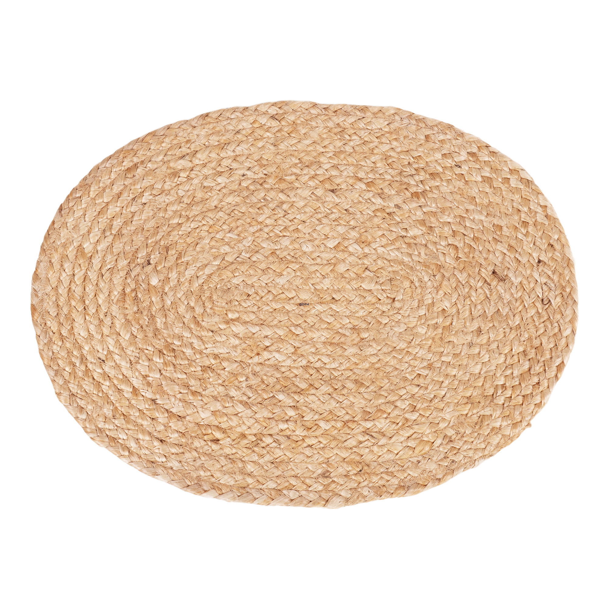 Bombay Ovale Tischsets, 4er-Set, geflochtene Jute, Natur, 35x45 cm