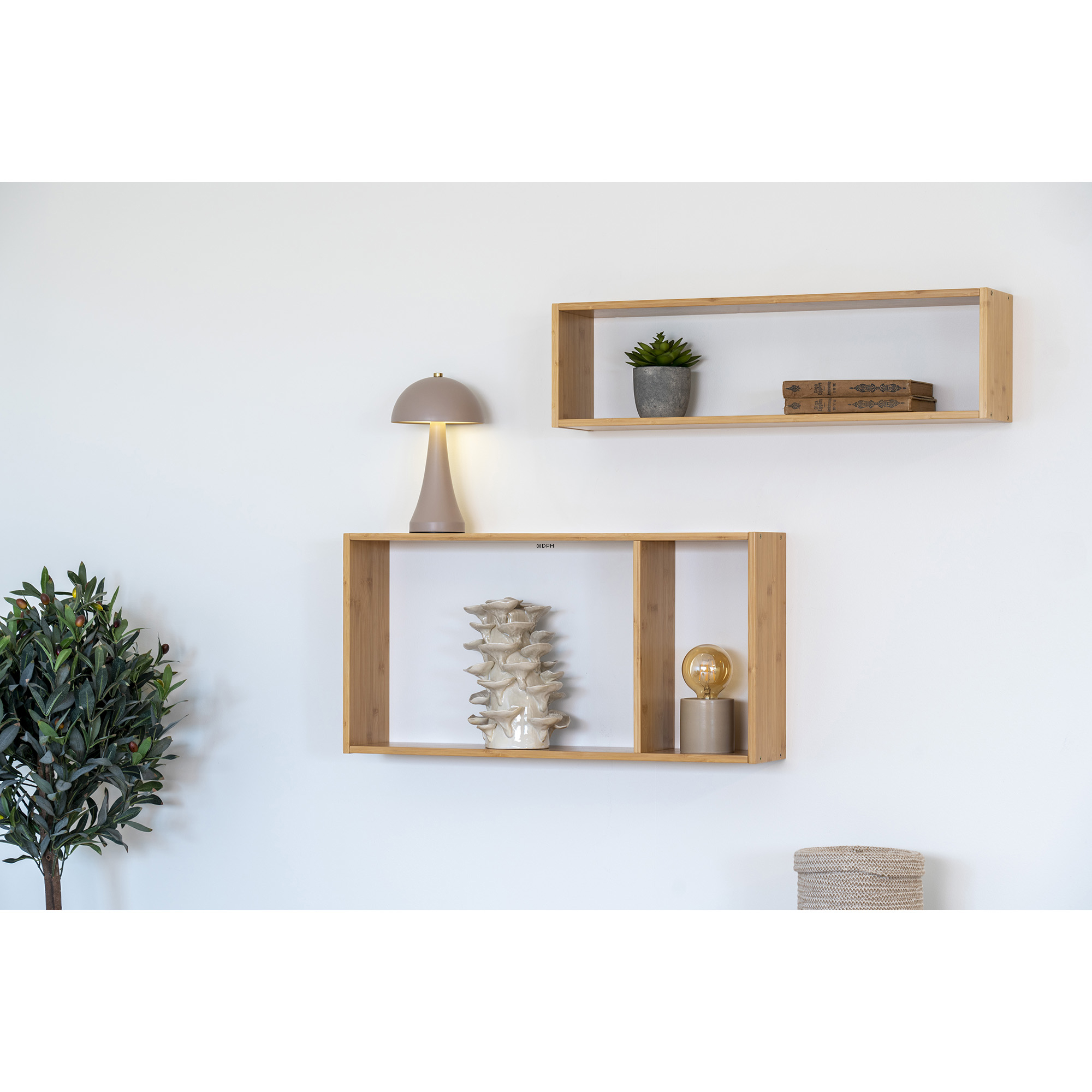 Liss LED Tischlampe in Sandfarbe, wiederaufladbar