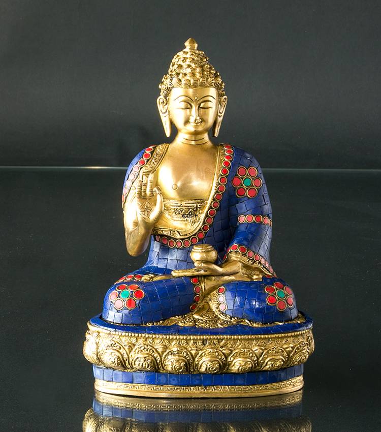 Buddha Figur Überlieferung der Lehre - Vitarka Mudra