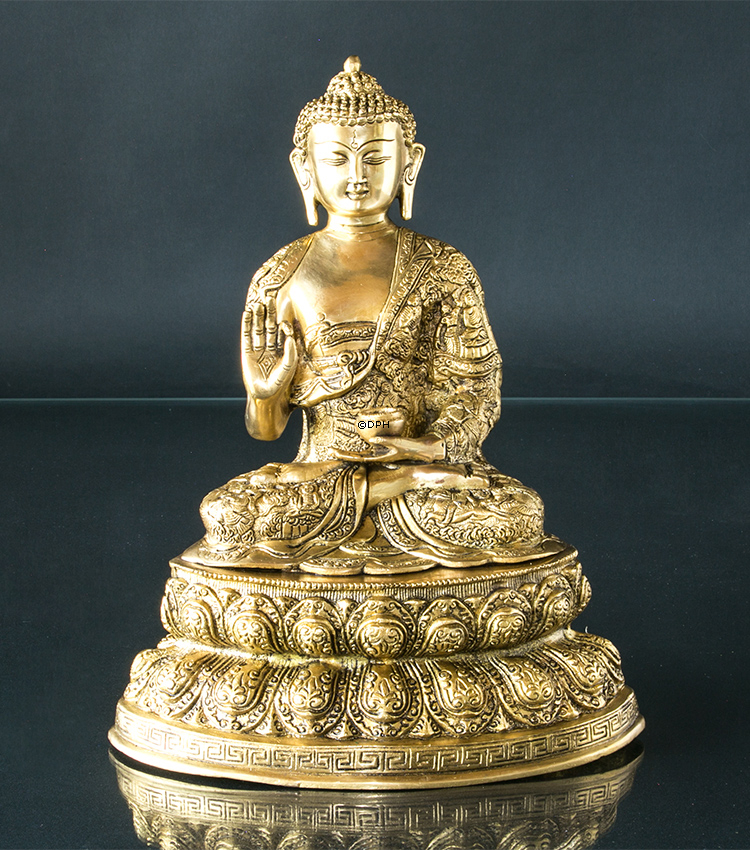 Buddha Figur Überlieferung der Lehre - Vitarka Mudra