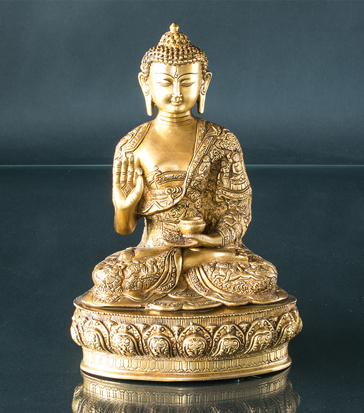 Buddha Figur Überlieferung der Lehre - Vitarka Mudra