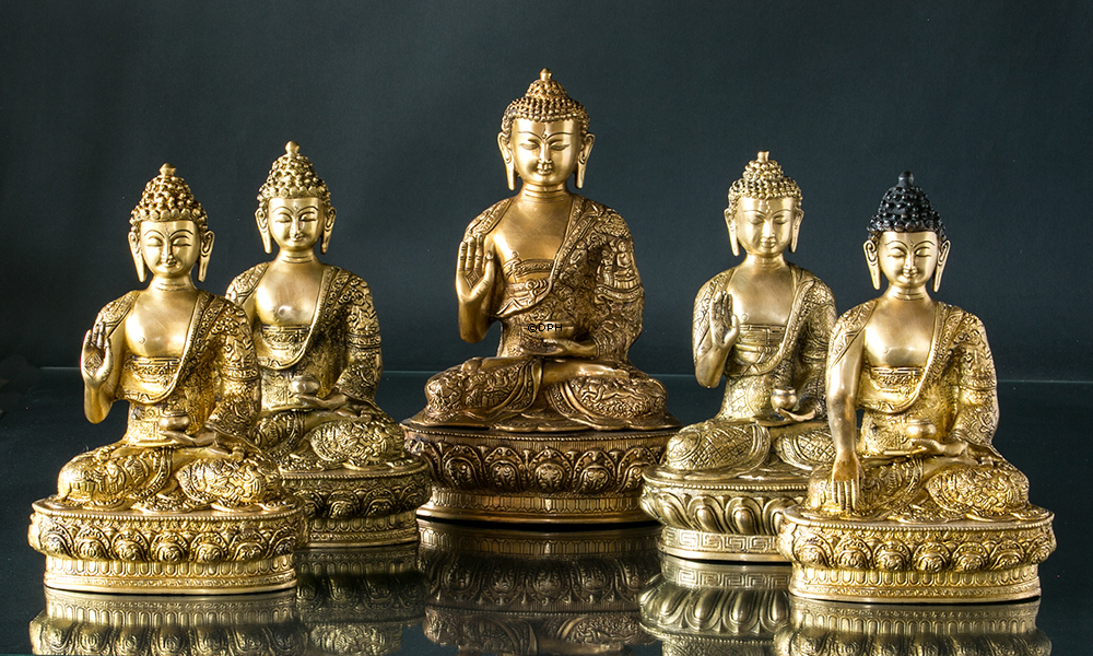 Buddha Figur Überlieferung der Lehre - Vitarka Mudra