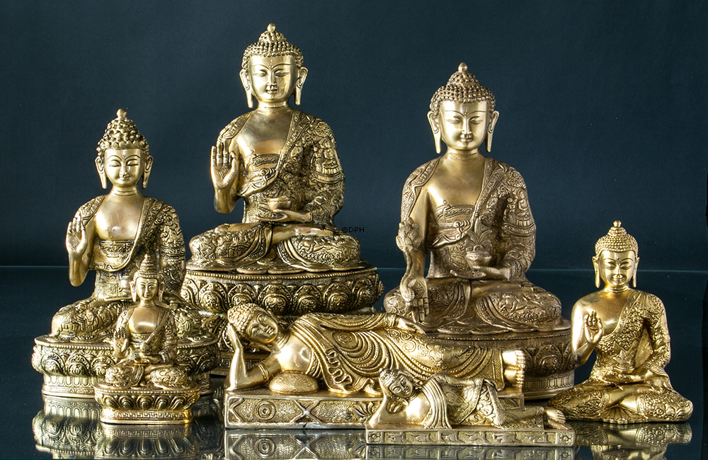 Buddha Figur Gesundheit - Wohltätigkeit - Varada Mudra