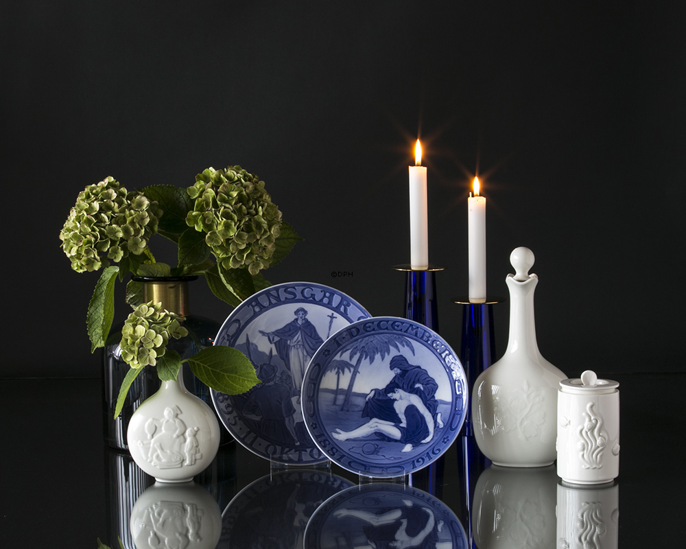 Cali Flasche / Vase blau