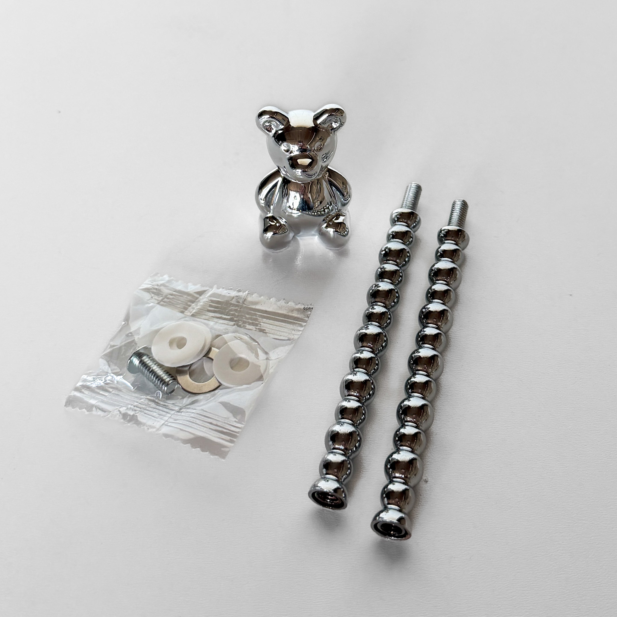 Beschläge für Kuchenständer, Silber-Finish, Bärgriff, 2-3 Schicht