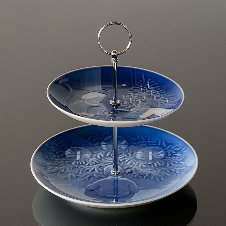 Komplette Bing & Gröndahl Etagere aus Bing & Gröndahl Tellern