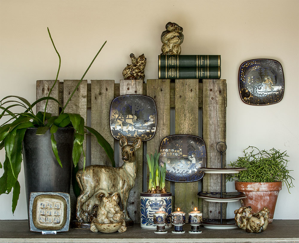 Komplette Etagere aus ArabiaTellern