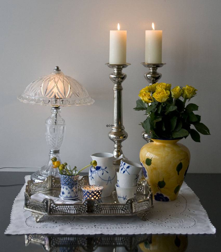 Chromleuchter, Empire 53cm