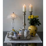 Chromleuchter, Empire 53cm