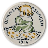 1916 Aluminia, Kinderhilfeteller Junge