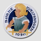 1920 Aluminia Kinderhilfeteller