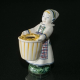 Vetterin von Amager, 1943, Aluminia Kindertag Figur Nr. 2284
