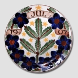 1907 Weihnachtsteller Aluminia klein