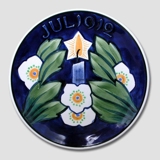 1912 Weihnachtsteller Aluminia klein