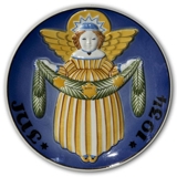 1934 Weihnachtsteller Aluminia klein