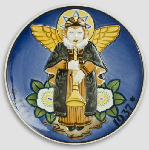 1937 Weihnachtsteller Aluminia klein