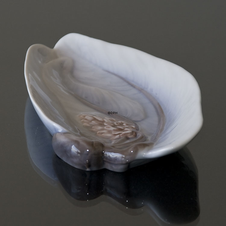 Schale mit Seerose für Meeresfrüchte, Bing & Gröndahl - Jugendstil Nr. 1169