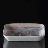 Quadratisches Schale mit Eisbär aus Grönland, Bing & Gröndahl Nr. 1300-6623