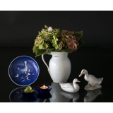 Weiße Ente, Bing & Gröndahl Vogelfigur Nr. 1537