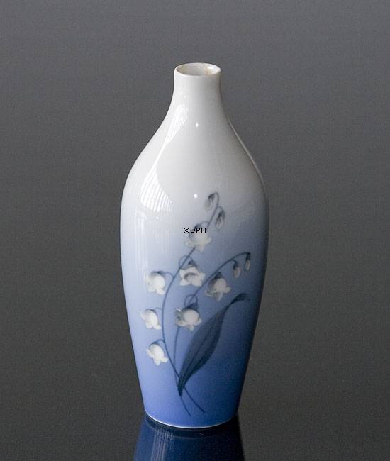 Vase mit Maiglöckchen, Bing & Gröndahl Nr. 157-5009 oder 57-9